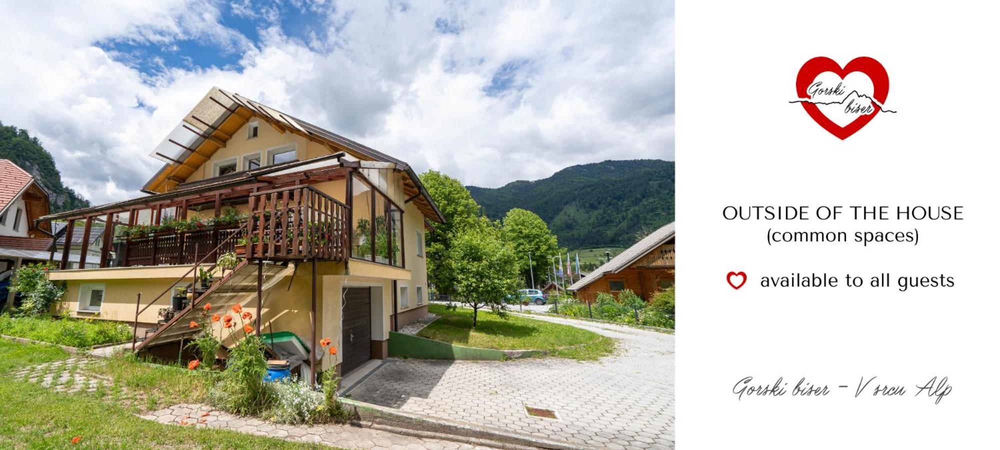 Gorski Biser Mojstrana Exteriör bild